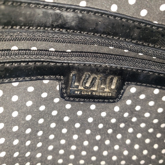 LULU BY LULU GUINNESS  HEART QUILTED HANDBAG WITH BONUS COIN PURSE/WRISTLET GUC - Picture 3 of 10